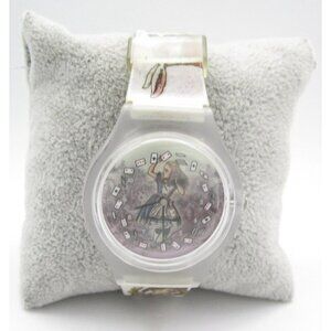 2016 Women Tempus Fugit Alice in Wonderland 36mm Watch (I25) "New Battery"